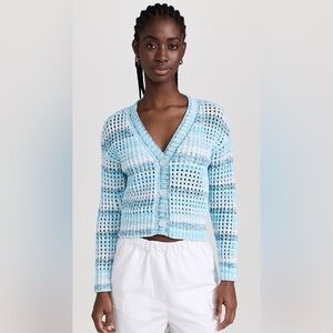 SUNDRY Boxy Crochet Cardigan M‎
